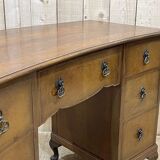 English walnut desk from the 1950s