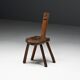 Alpine Folk Art Chair, France, 19th Century