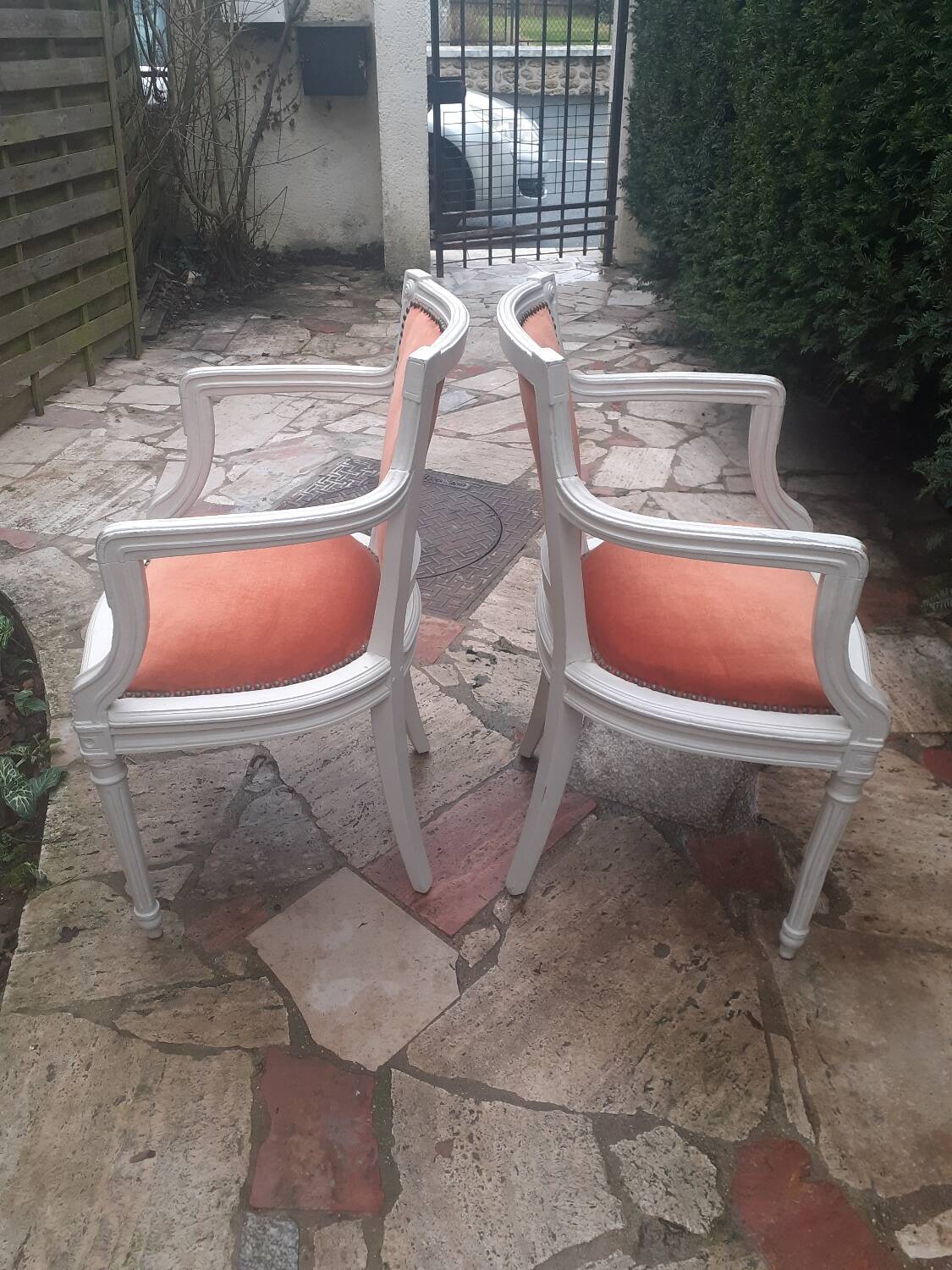 Louis XVI style armchair