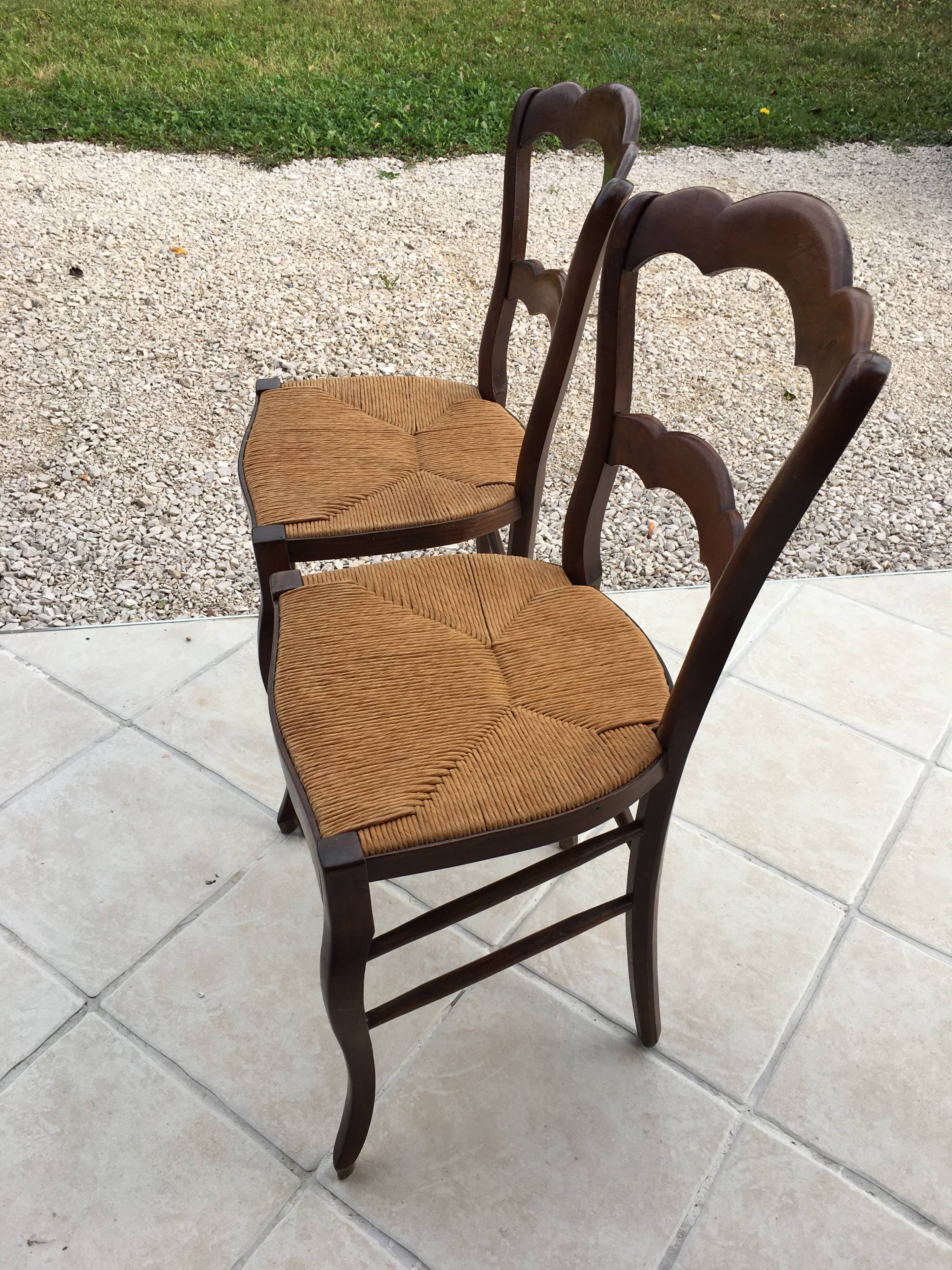 Pair of Louis Philippe chairs