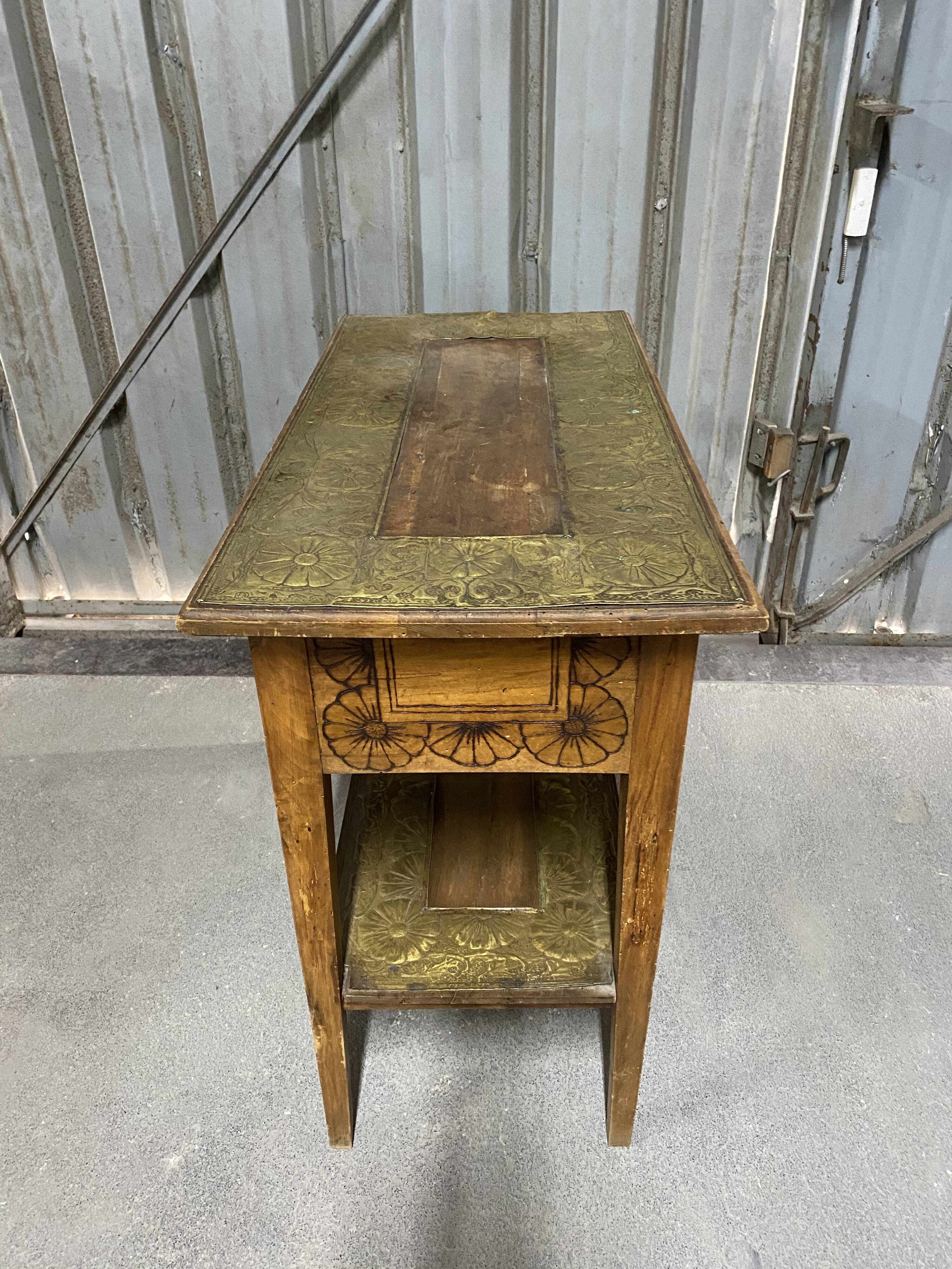 Console art nouveau arts and crafts