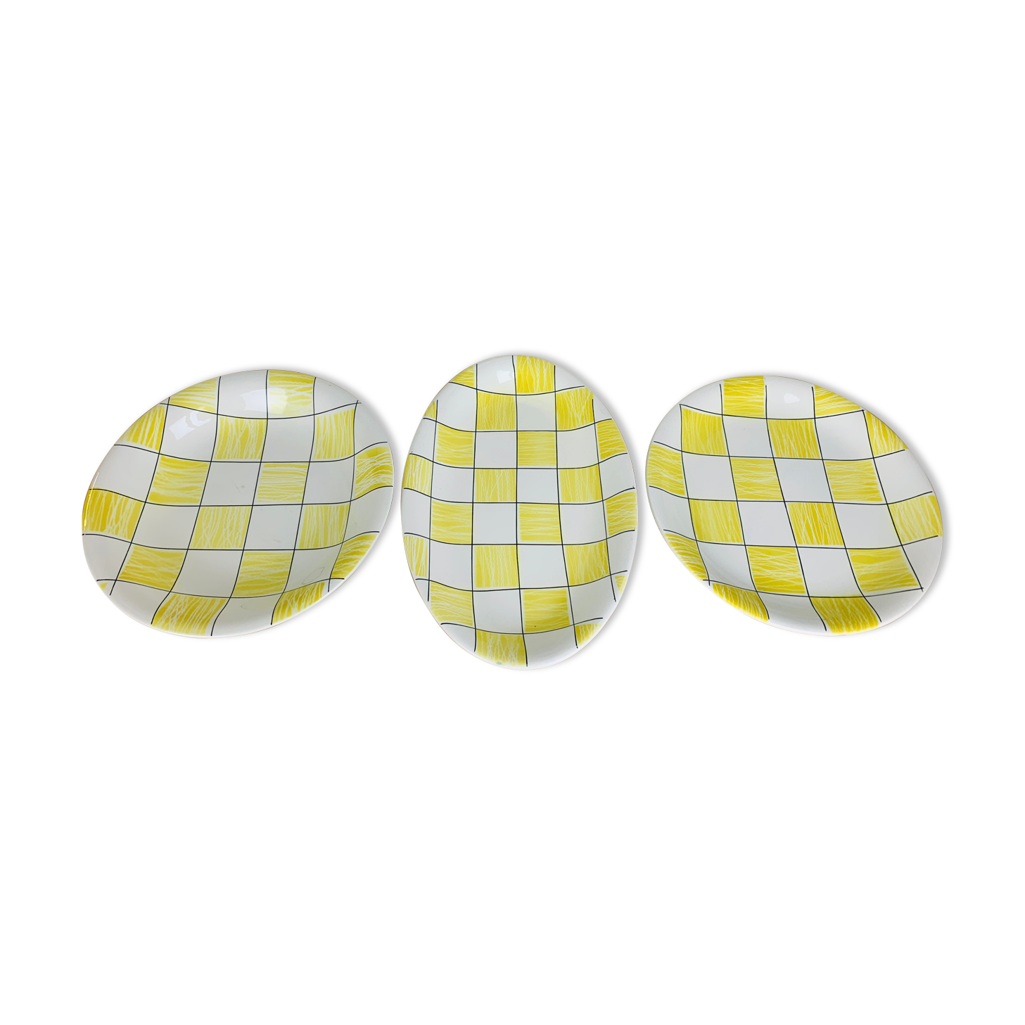 3 cambridge serving dishes by Salins