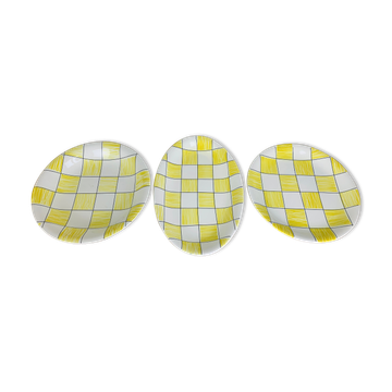 3 cambridge serving dishes by Salins