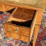 Flat desk double-sided period mahogany executive board 19th century
