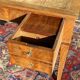 Flat desk double-sided period mahogany executive board 19th century