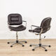 Paire de fauteuils design - Gastone Rinaldi des années 1970