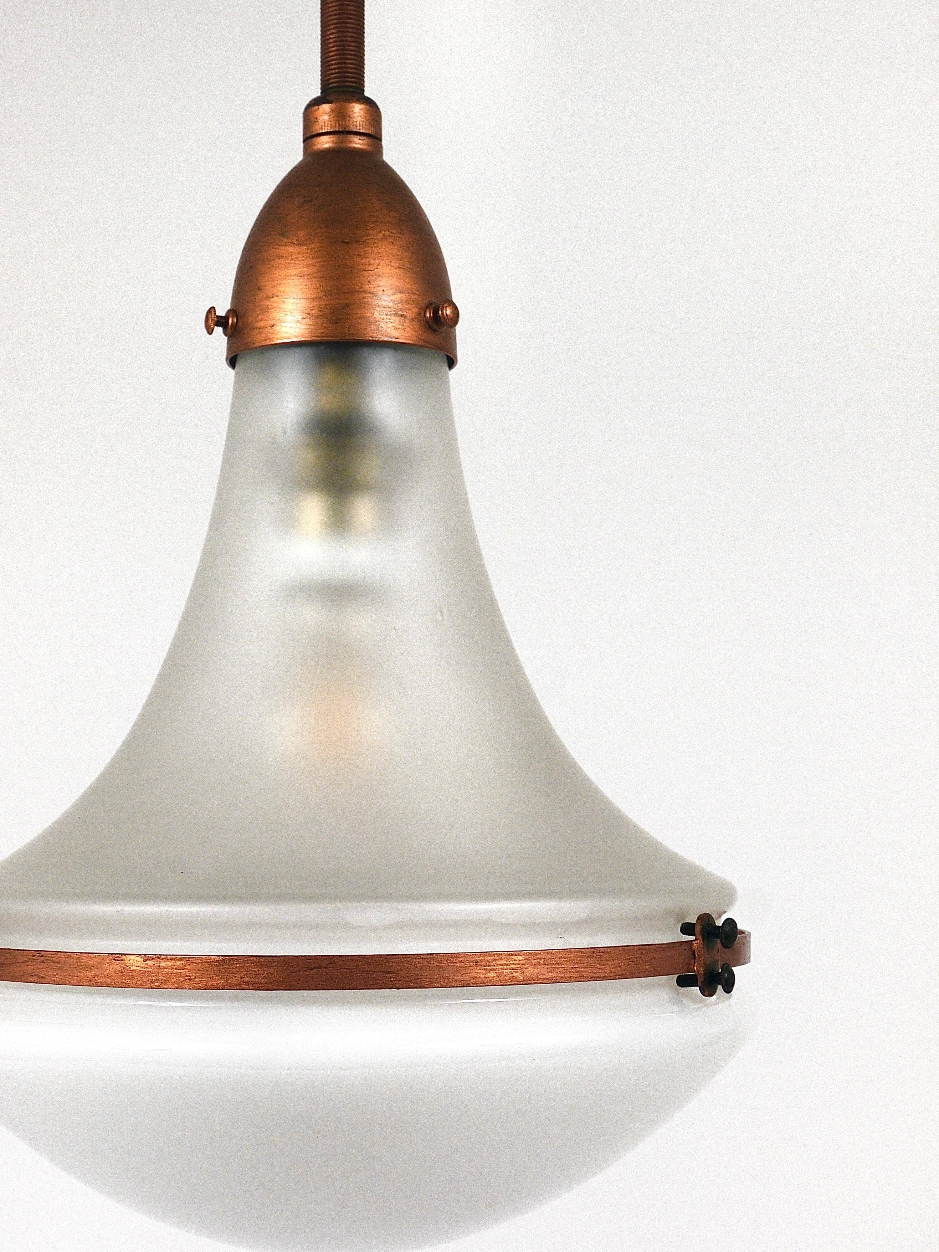 Industrial Pendant Lamp Luzette by Peter Behrens, Siemens Schuckert, Germany, 1910