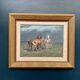 Original Swedish Oil on Canvas – “Horses” – Signed – Vintage & Framed – 59.5 × 49.5 cm