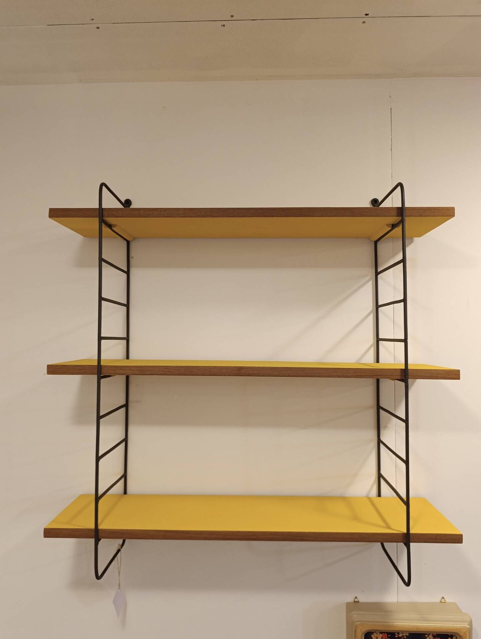 Étagère murale modulable vintage, style String, années 60-70