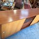 Vintage 1960s sideboard on casters, Scandinavian style