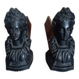 Pair of old andirons