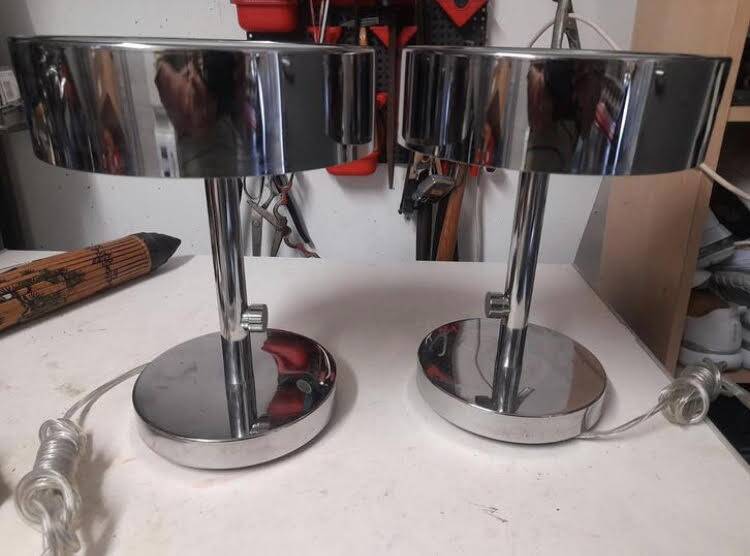 2 x Ikea Stockholm table lamp designer Ola Wihlborg