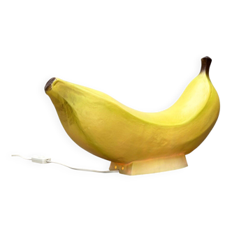 Postmodern banana floor lamp by Heico, 1980s.