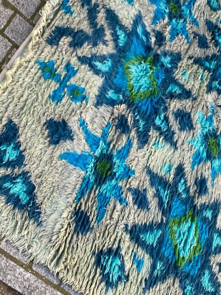 Tapis moderne scandinave du milieu du siècle