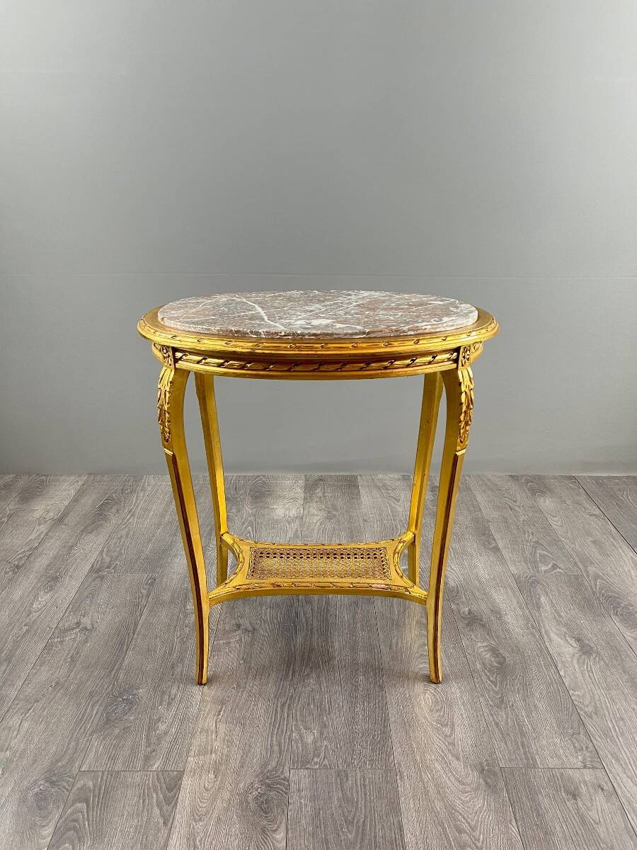 Louis XVI style side table, early 20th century