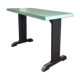 Table bistrot en formica vert