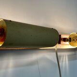 Pair of modular wall lamps Scandinavian design 1950