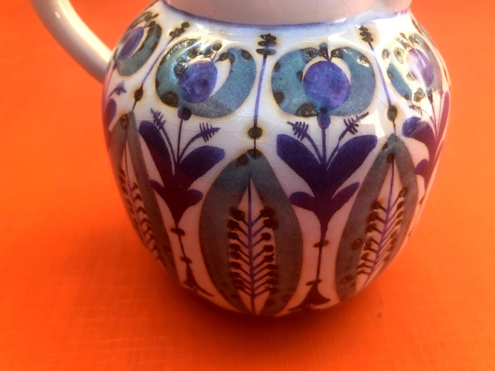 Scandinavian Design Pitcher Berte Jessen Aluminia (Royal Copenhagen)