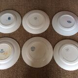 6 Terre de Fer flat plates