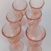 Rosaline liqueur glasses