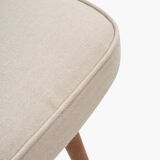 Fox armchair with footrest