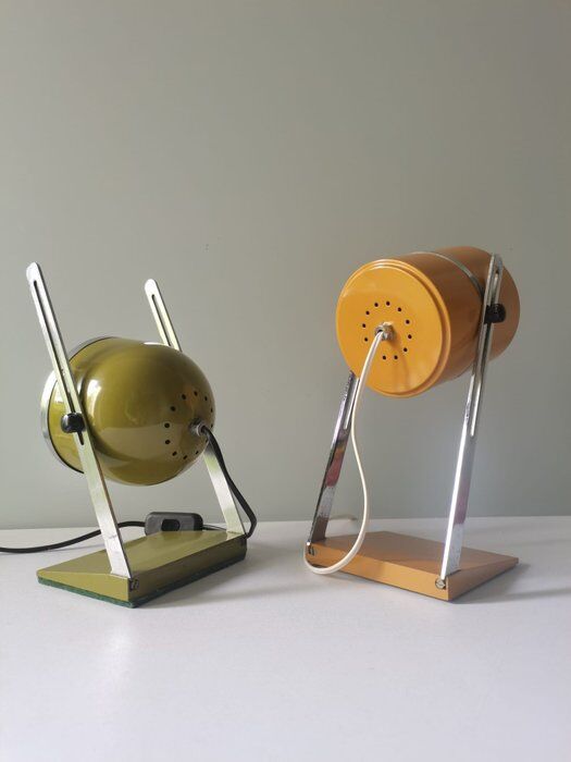 Pair of Italian desk lamps 70 years