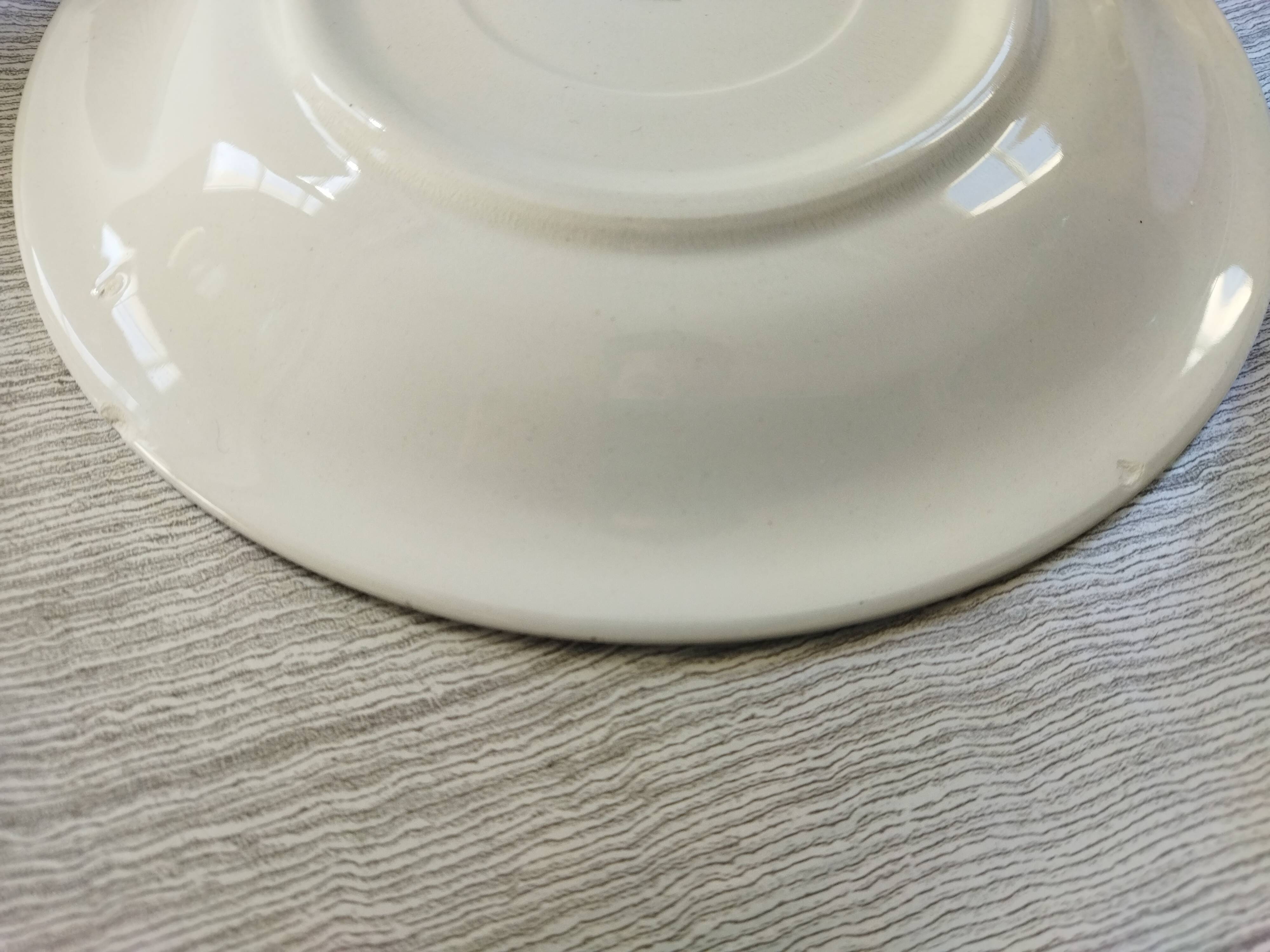 6 plates in vintage Italian earthenware 1970