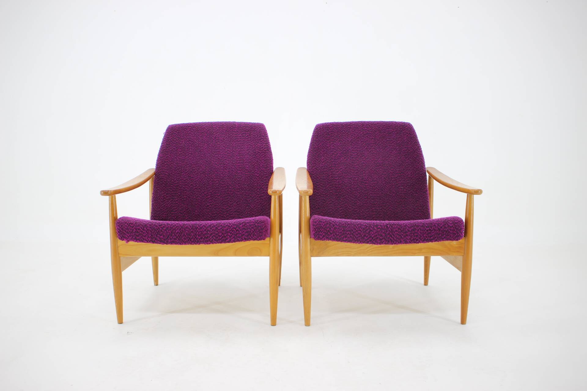 1960s Set of Two Armchairs, Czechoslovakia