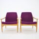 1960s Set of Two Armchairs, Czechoslovakia