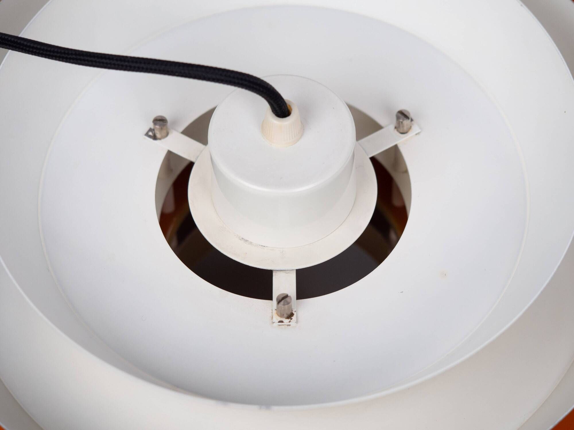 Swedish vintage pendant lamp Trava by Carl Thore, Granhaga, 1960s