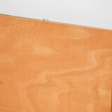 Scandinavian vintage rectangular teak mirror, 1960.