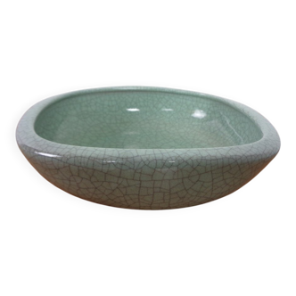 Craquele Glaze Ceramic 5749 Bowl by Friedgard Glatzle for Karlsruher Majolika, 1950s