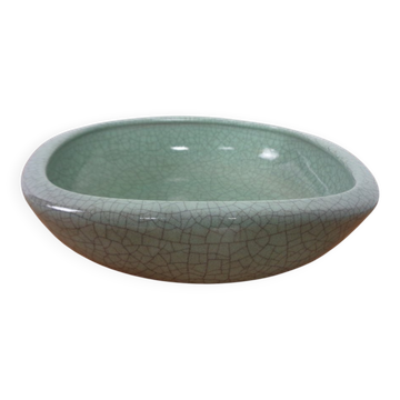 Craquele Glaze Ceramic 5749 Bowl by Friedgard Glatzle for Karlsruher Majolika, 1950s