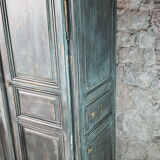 Wardrobe wardrobe de tonges shabby chic patinated