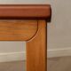 Wood Leather Dining Chairs Luigi Gorgoni Roche Bobois, 1970s, Set of 7