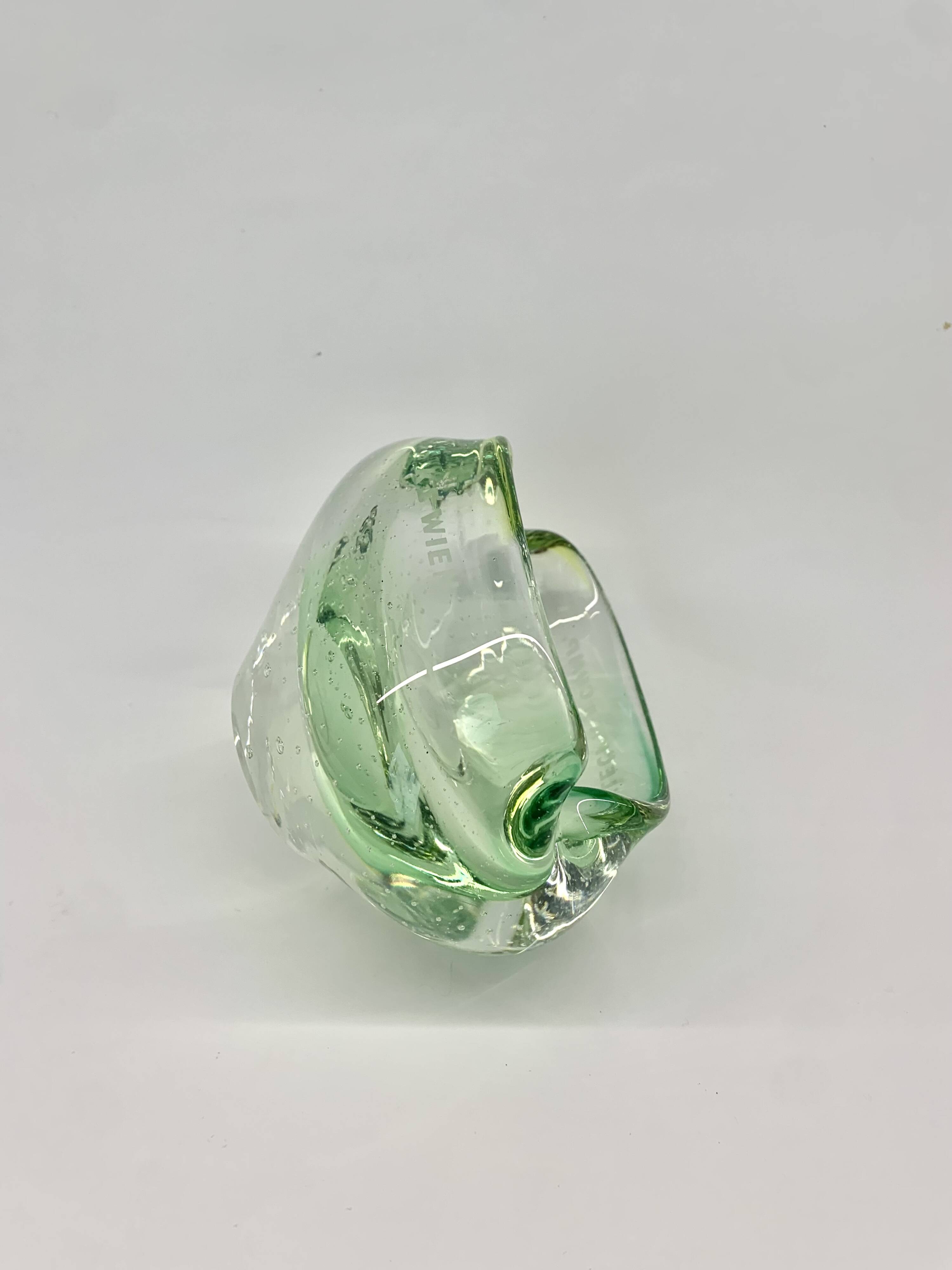 Bowl by Jozef Hospodka for Chribska Sklarna, 1960