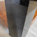 Elm magnifying glass low table circa 1980