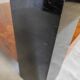 Table basse en placage de loupe d'orme circa 1980