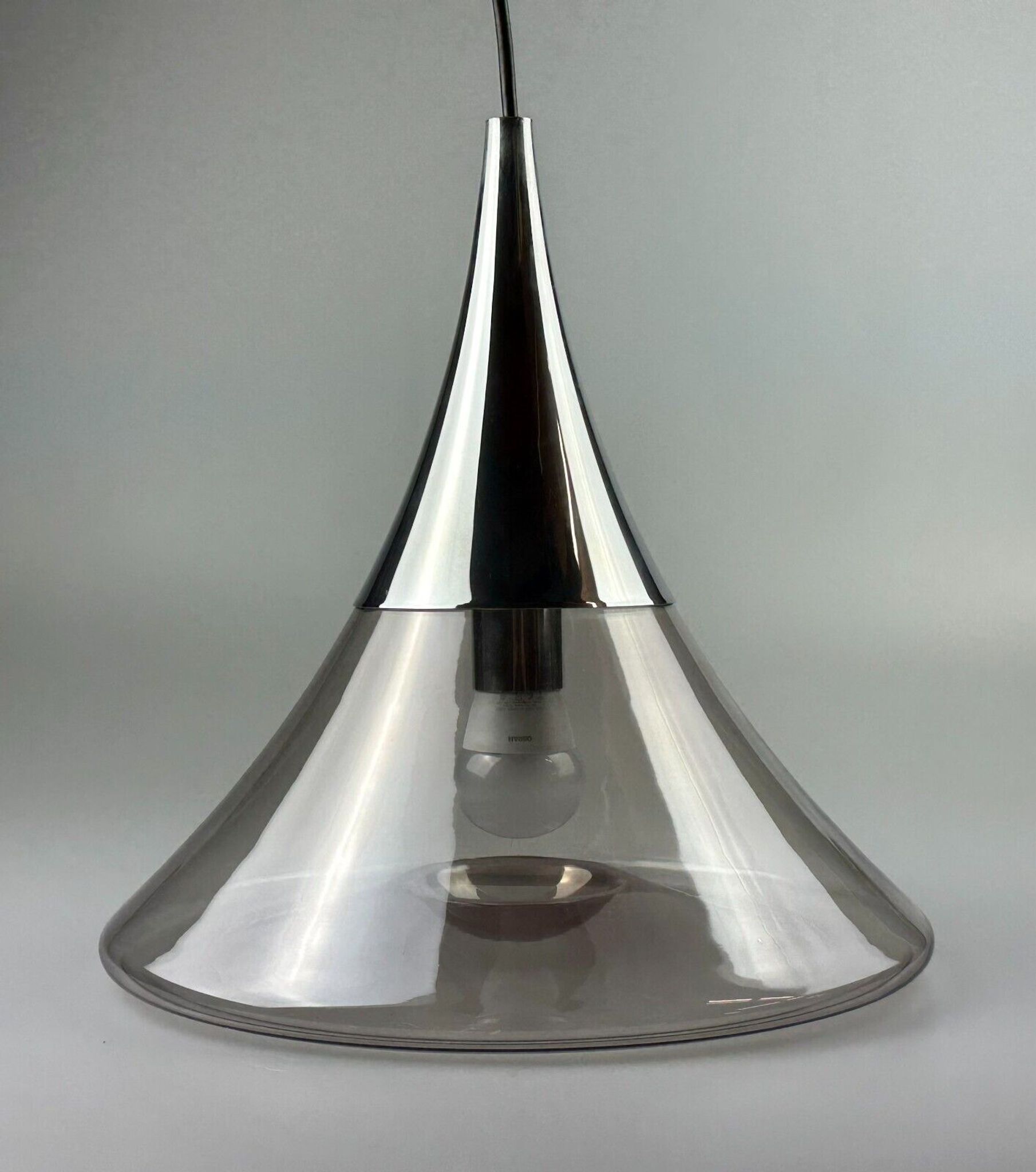 60s 70s lamp light ceiling lamp Limburg Germany glass space age design