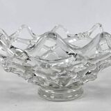 Art Deco, Barovier & Toso - Murano Intreccio glass centerpiece. 1940's