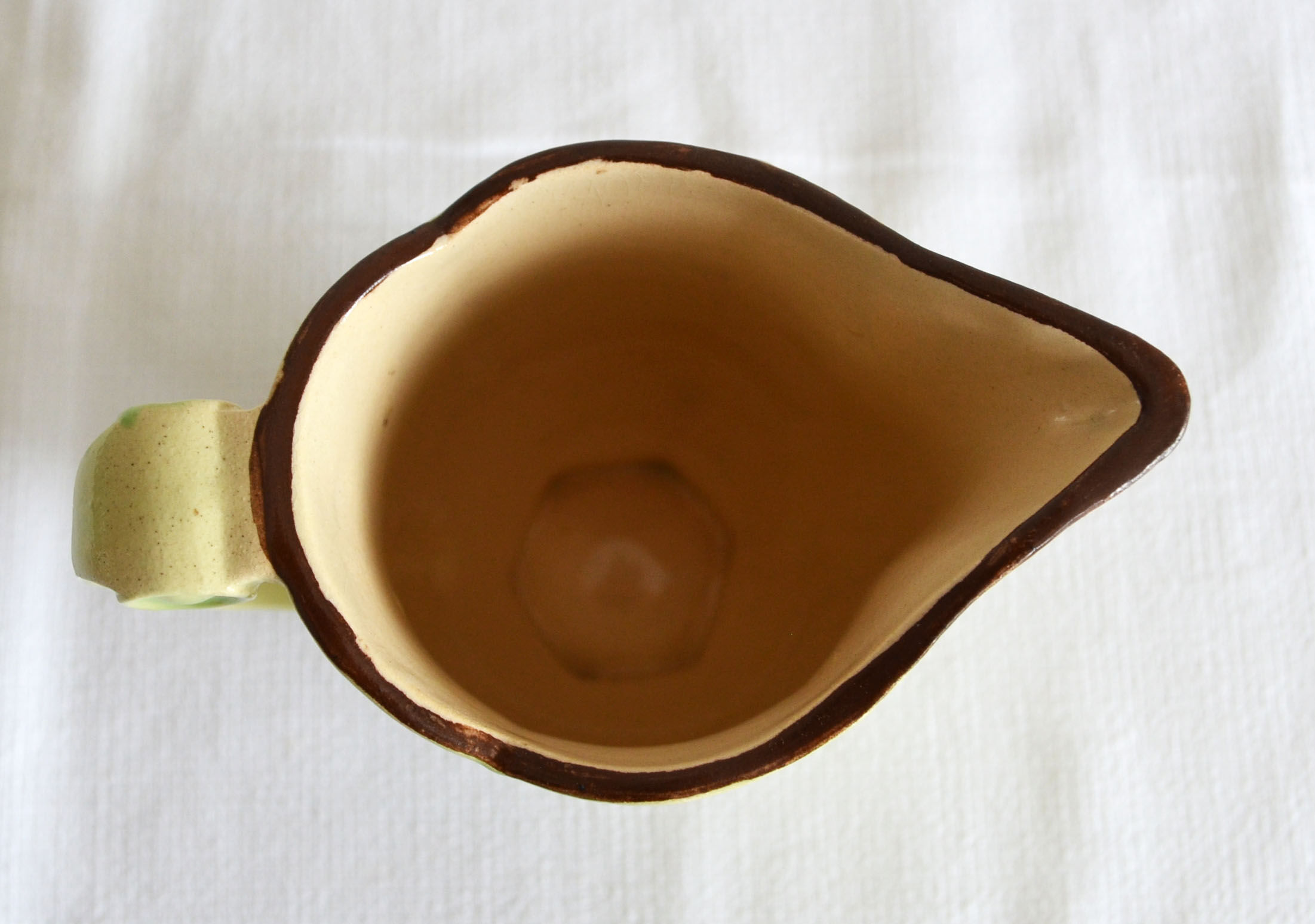 Niderviller art nouveau milk pot