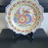 Plate Henriot Quimper France