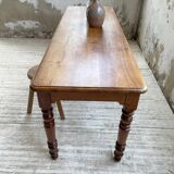 Walnut farm table 185 cm