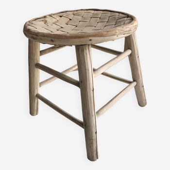 Traditional chestnut stool 1960