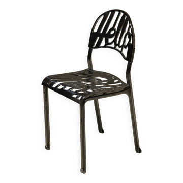 “Hello There” side chair by Jeremy Harvey for Artifort 1970s