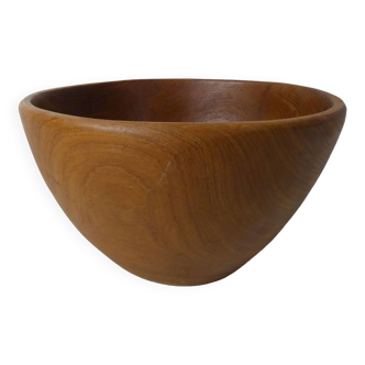 Wooden salad bowl