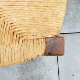 3 straw stools