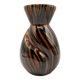 Earthenware vase • Domino collection from Sarreguemines • Vintage 60-70s