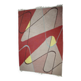 Design Geometric Carpet in Style of Antonín Kybal, 1950s