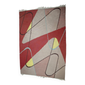 Concevoir un tapis géométrique dans le style d'Antonín Kybal, années 1950.